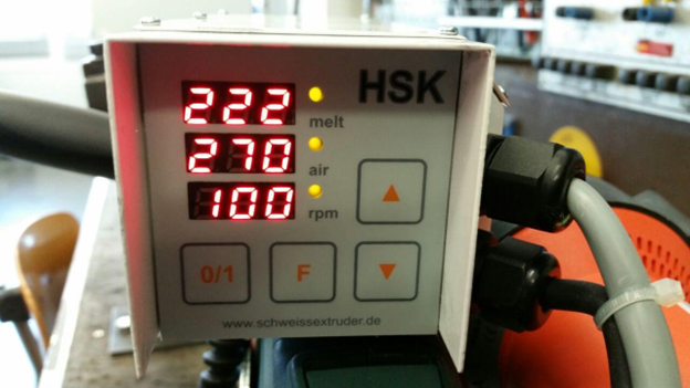 HSK - 22 RSX Digital 120V & 230V Handheld Extrusion Welder w/Data