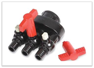 IHS Air Heater/Blower Manifold - 3 Way Air Flow Control Valve