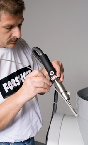 Forsthoff Mini Electronic Hot Air Tool & Portable Blower System with Air Hose - (Ø 32 MM)