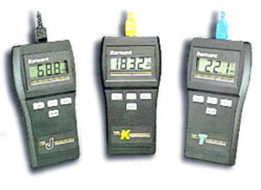 Thermocouples, type k, type t, thermometers