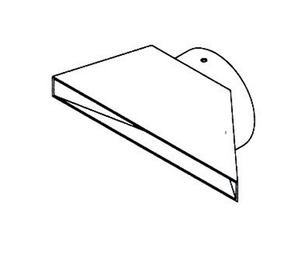 Tutco - SureHeat 150 x 12 mm Standard Flare Nozzle - (Push-Fit) - For Use With ø 62.5 mm Air Heaters & Hot Air Blower Systems