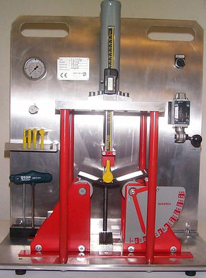 Ingenia Model BP Bend Angle Test Unit - For Testing The Quality of A Thermoplastic Weld