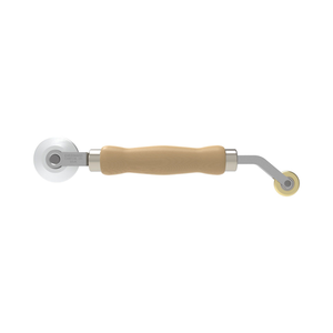 Everhard Double-End Detail Roller, Aluminum: 2" Dia. x 1/2" Wide, Brass: 1-1/8" Dia. x 0.196 Wide - MR13115