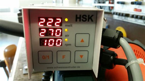 HSK - 28-RSXDT 120V & 230V Data Version Handheld Extrusion Welder w/Carrying Case