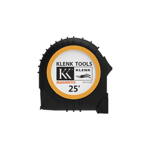 KLENK® 25 FOOT MAGNETIC-TIP TAPE MEASURE - DA75500
