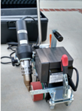 Forsthoff L-Blower System - For Use With Model P2 Overlap, P2 Flooring, and P2 Roofing 230V Automatic Welding Machines