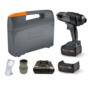 Steinel MH5 Roofing Kit - Rechargeable 23V/1000W - Mobile Hot Air Tool With Carrying Case - (ø 34 mm)